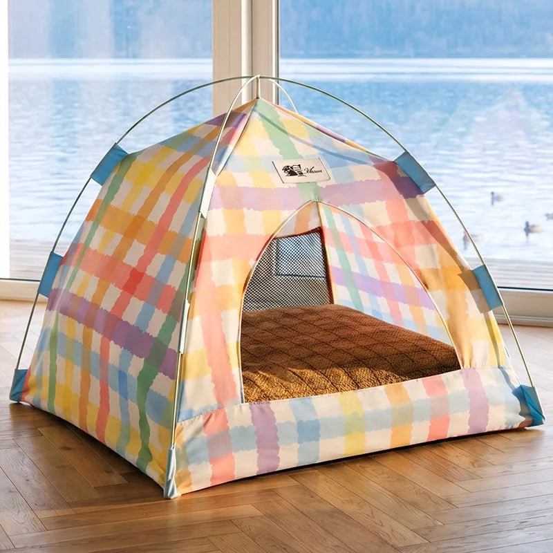 Waterproof Foldable Pet Tent Bed
