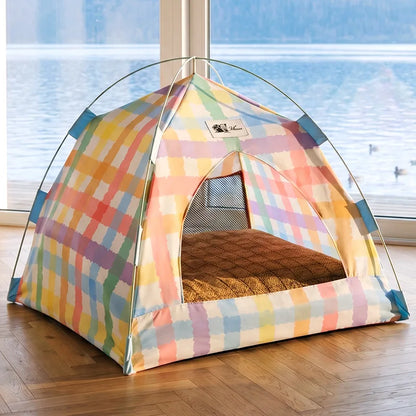 Waterproof Foldable Pet Tent Bed