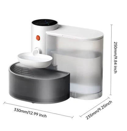 3L Smart Wireless Pet Water Fountain
