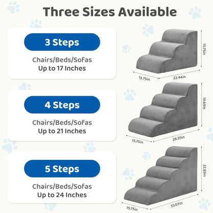 High-Density Foam Dog Stairs