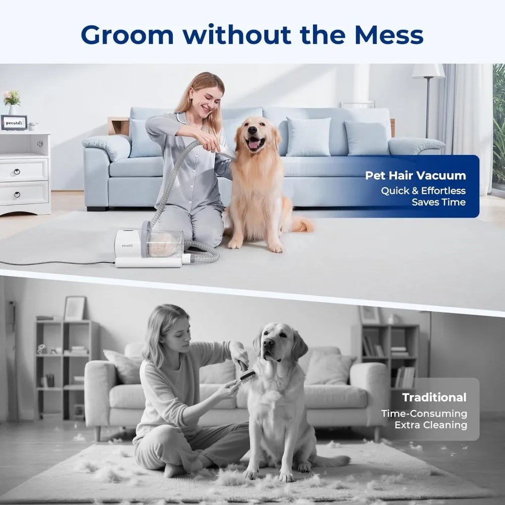 4-in-1 Pet Grooming Vacuum Kit