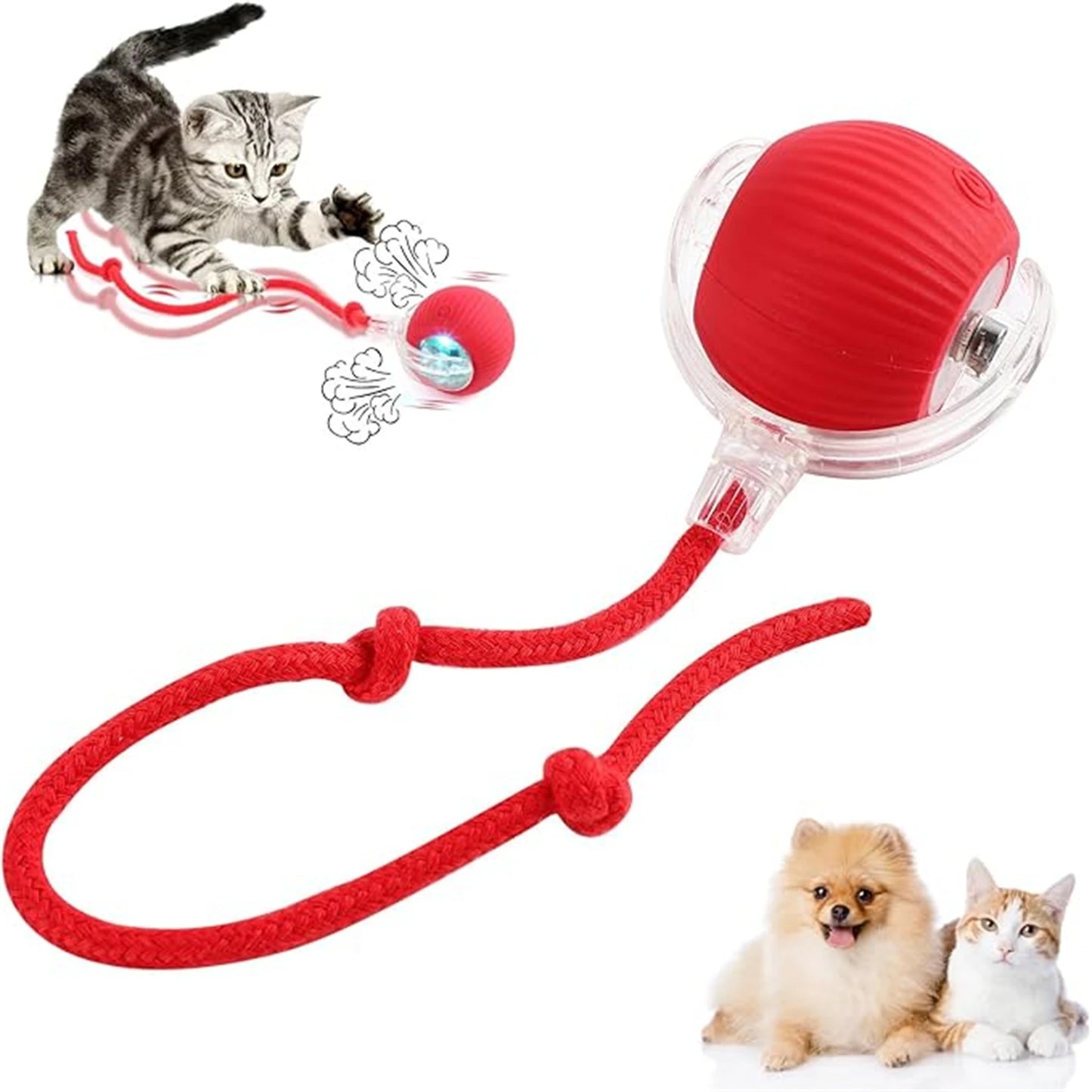 Smart Rolling Interactive Pet Ball