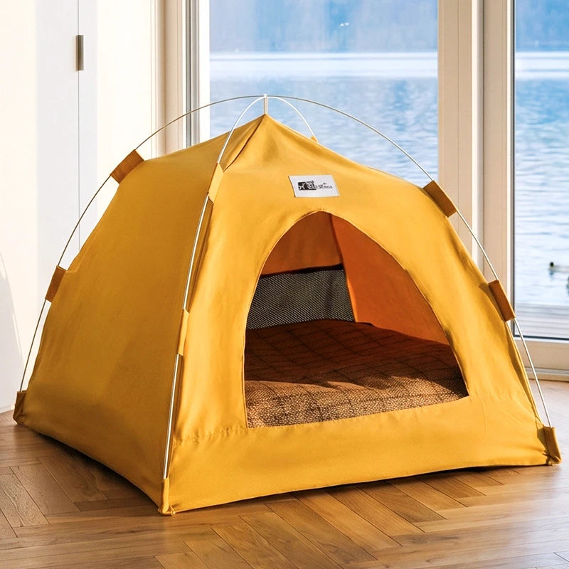 Waterproof Foldable Pet Tent Bed