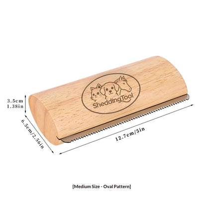 Dog Brush Patented Deshedding Tool Pet Hair Remover for Short Medium Long Coats 10 Inch