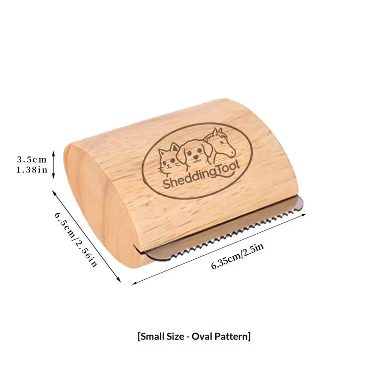 Dog Brush Patented Deshedding Tool Pet Hair Remover for Short Medium Long Coats 10 Inch
