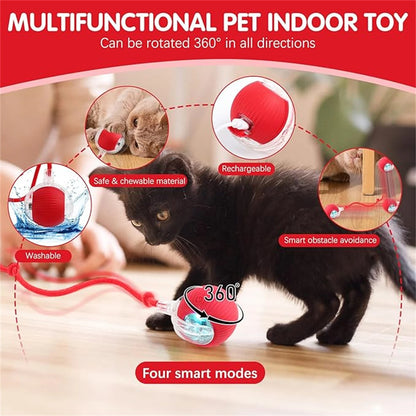 Smart Rolling Interactive Pet Ball