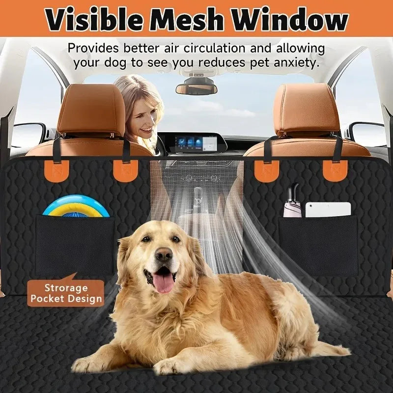 Hard Bottom Dog Car Seat Cover