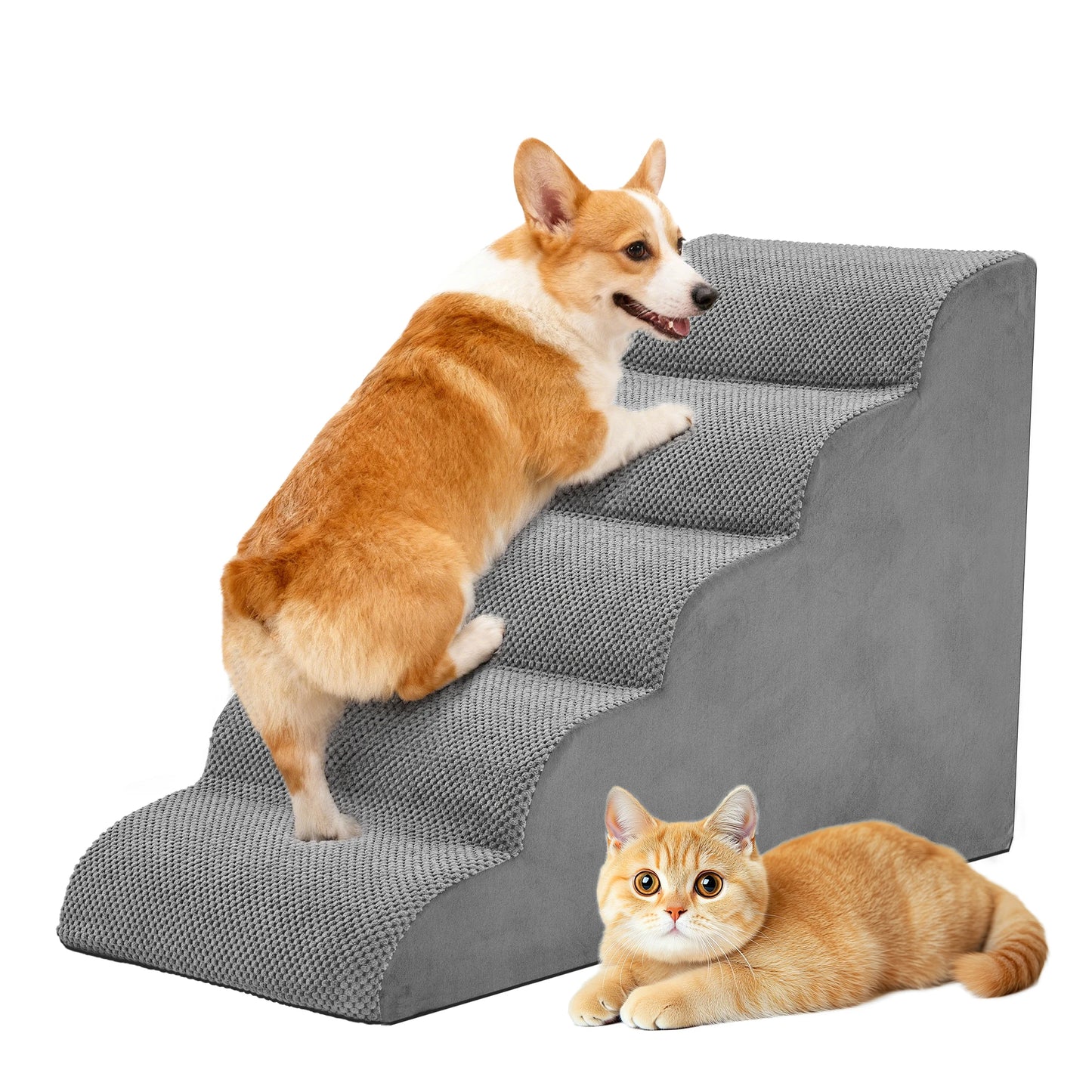 High-Density Foam Dog Stairs
