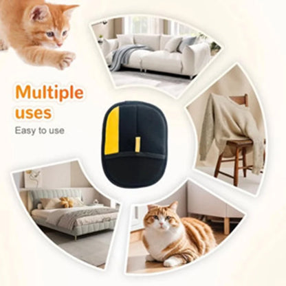 Double-Sided Pet Grooming Gloves