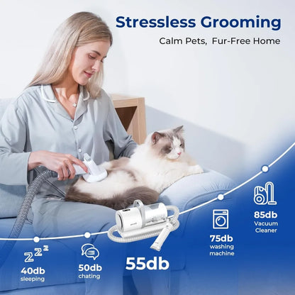 4-in-1 Pet Grooming Vacuum Kit