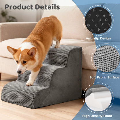 High-Density Foam Dog Stairs